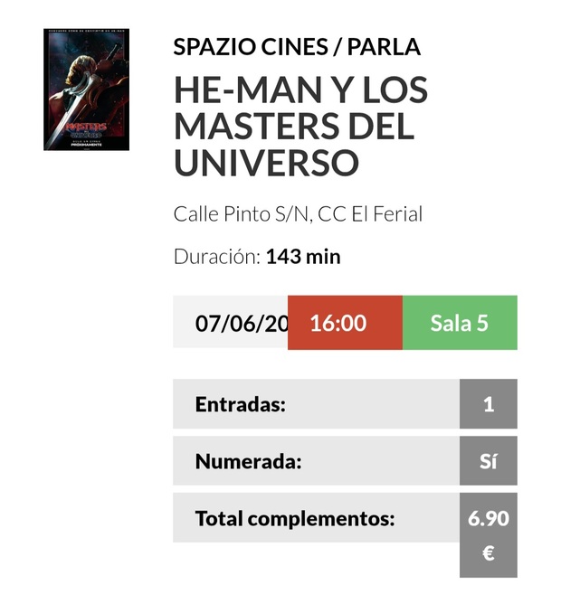 He-Man y los Masters del Universo. Mi Entrada