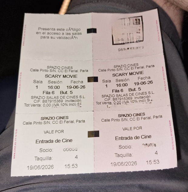 Scary Movie 6. Mi Entrada.