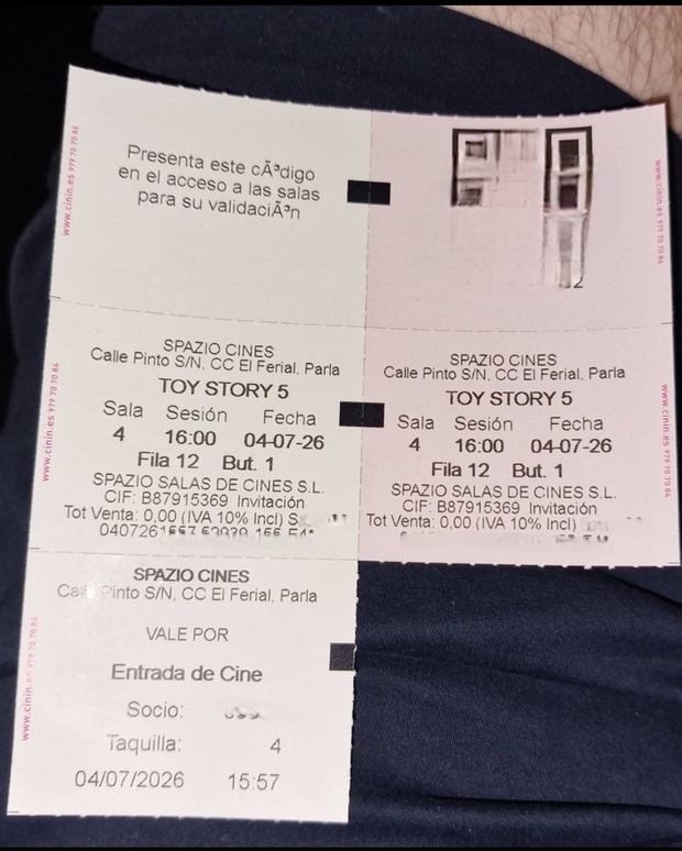 Toy Story 5: Mi Entrada 