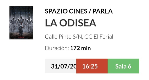 La Odisea: pequeña opinión.