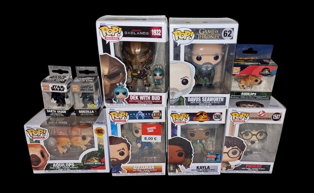 Últimos funkos en unirse a la colección.