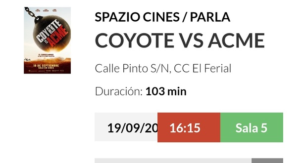 Coyote vs Acme. Breve opinión.
