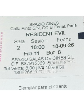 Resident Evil. Breve opinión.