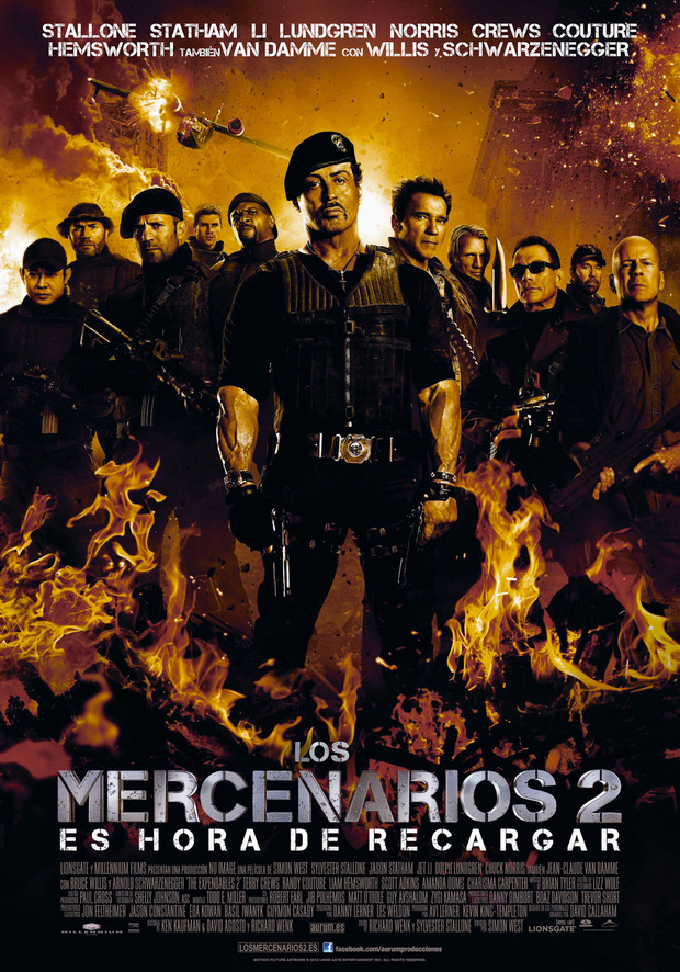 LOS MERCENARIOS 2 EN BLURAY: DUDAS Y PREGUNTAS