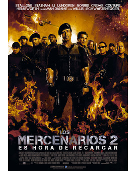 LOS MERCENARIOS 2 EN BLURAY: DUDAS Y PREGUNTAS