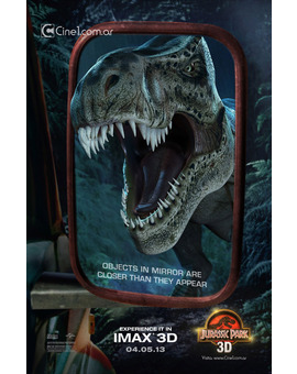 JURASSIC PARK 3D: NUEVO POSTER IMAX