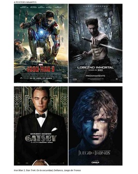 POSTERS ACCION CINE REVISTA ESTE MES