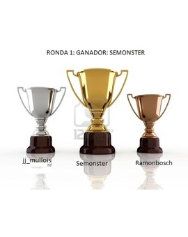 GANADOR PRIMERA RONDA JUEGO: AVERIGUA a que PELICULA o SERIE corresponde la IMAGEN. GANADOR ABSOLUTO PRIMERA RONDA SEEMONSTER ¡¡¡ENHORABUENA CAMPEÓN!!! 2º JJ_MULLOIS 3º RAMONBOSCH