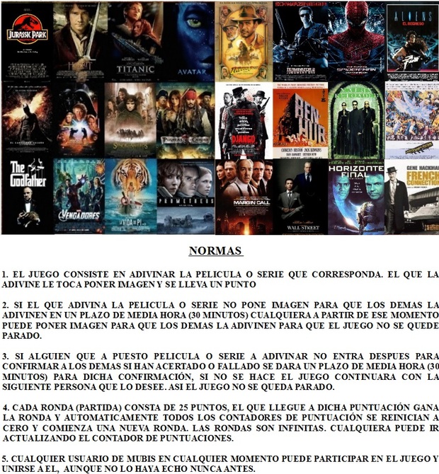 JUEGO: AVERIGUA a que PELICULA o SERIE corresponde la IMAGEN. RONDA 2. ACTUALIZADO 15 - 06 - 2013