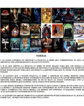 JUEGO: AVERIGUA a que PELICULA o SERIE corresponde la IMAGEN. RONDA 2. ACTUALIZADO 17 - 06 - 2013