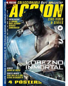 POSTER JULIO JURASSIC PARK 3D REVISTA ACCION CINE