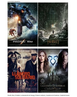 POSTERS ACCION CINE MES AGOSTO 2013