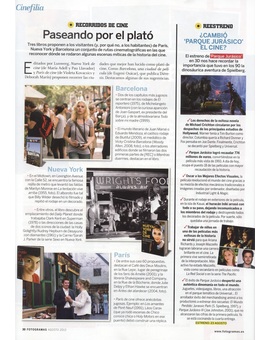 REPORTAJE FOTOGRAMAS JURASSIC PARK