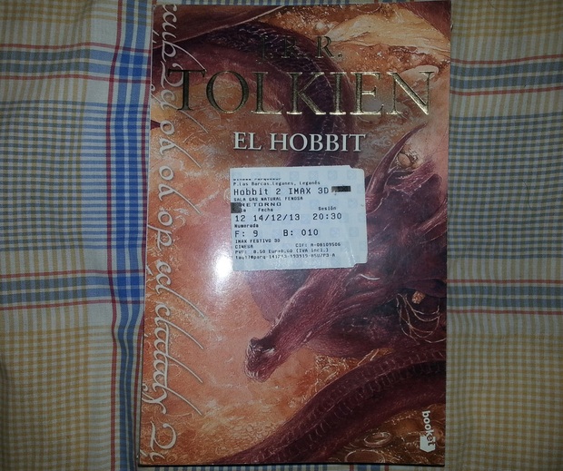 ENTRADA DE EL HOBBIT LA DESOLACION DE SMAUG