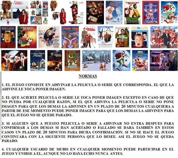 JUEGO: AVERIGUA a que PELICULA o SERIE corresponde la IMAGEN. ESPECIAL NAVIDAD