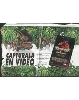 Jurassic Park: Anuncio VHS del año 1994