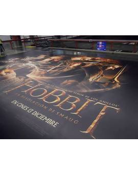 EL HOBBIT LA DESOLACION DE SMAUG: DECORACION ESTACION NUEVOS MINISTERIOS MADRID 4