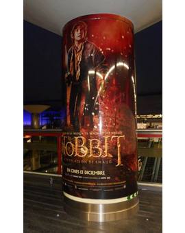 EL HOBBIT LA DESOLACION DE SMAUG: DECORACION ESTACION NUEVOS MINISTERIOS MADRID 5