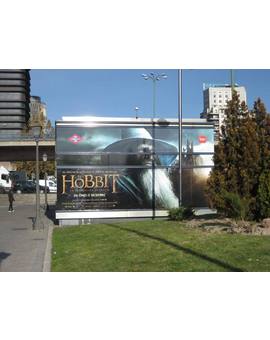 EL HOBBIT LA DESOLACION DE SMAUG: DECORACION ESTACION NUEVOS MINISTERIOS MADRID 6