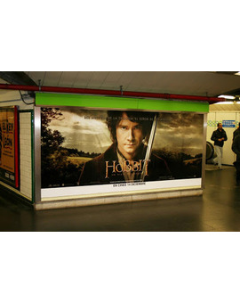 EL HOBBIT UN VIAJE INESPERADO: DECORACION ESTACION NUEVOS MINISTERIOS MADRID 4