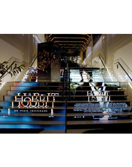 EL HOBBIT UN VIAJE INESPERADO: DECORACION ESTACION NUEVOS MINISTERIOS MADRID 6