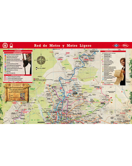 EL HOBBIT UN VIAJE INESPERADO: PLANO DE METRO DE MADRID