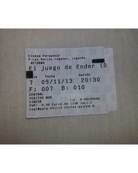 Mi entrada de EL JUEGO DE ENDER