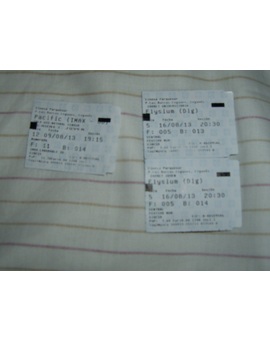 Mis entrada de PACIFIC RIM Y ELISYUM