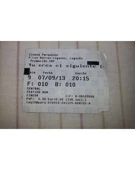 Mi entrada de TU ERES EL SIGUIENTE