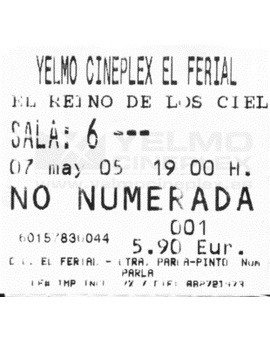 Mi entrada de EL REINO DE LOS CIELOS