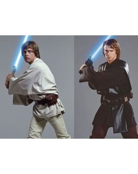 Anakin vs Luke ¿Que personaje te gusta mas?