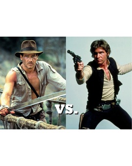 INDIANA JONES VS HAN SOLO ¿CUAL ES TU PERSONAJE FAVORITO?