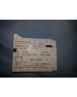 Mi entrada de ROBOCOP