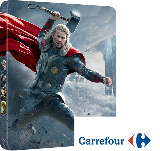 THOR EL MUNDO OSCURO: STEELBOOKS A MANSALVA EN LOS CARREFOURS ¿NO OS EXTRAÑA?