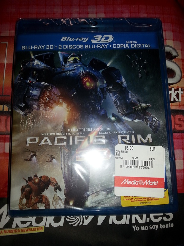 MI COMPRA DE HOY: PACIFIC RIM 3D POR 15 EUROS MM