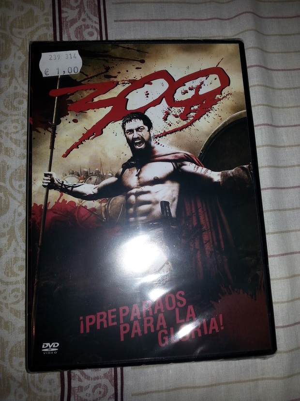 300 en DVD por 1 euro: Mi compra de hoy