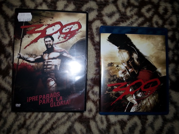 300 BLU RAY Y DVD: FOTO DE FAMILIA