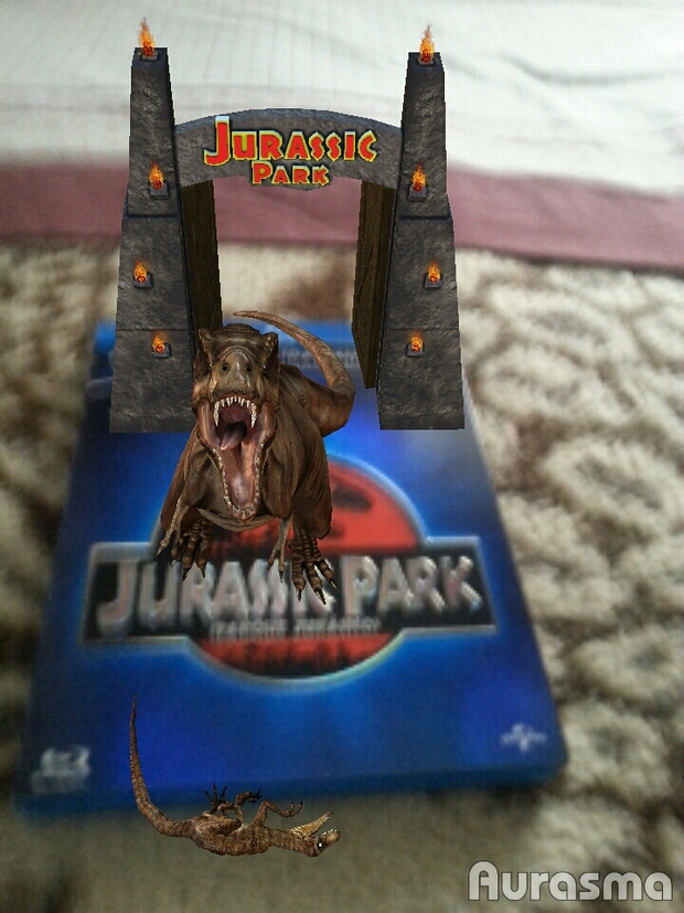 JURASSIC PARK BLU RAY COLECCIÓN REALIDAD AUMENTADA 1/2