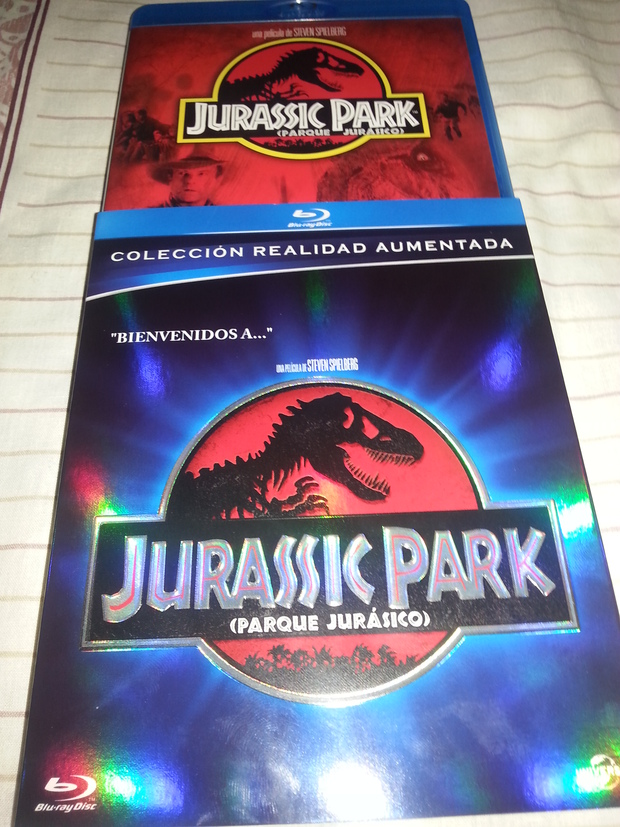 JURASSIC PARK BLU RAY COLECCIÓN REALIDAD AUMENTADA 3/4