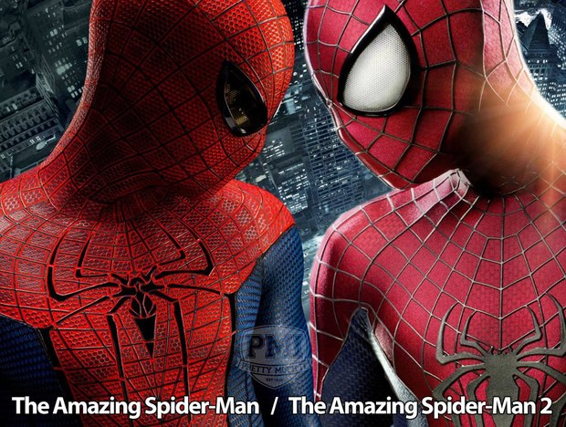 THE AMAZING SPIDERMAN 2 VS THE AMAZING SPIDERMAN 1 - COMPARACION DEL TRAJE