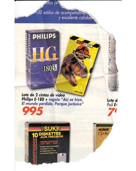 JURASSIC PARK: COMPRAMOS UNOS VHS PARA GRABAR???