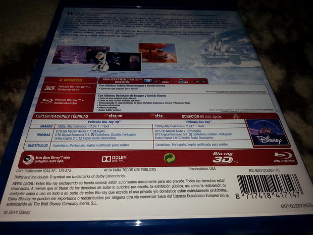 FROZEN EDICION 3D. FOTOS 2/3