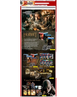 EL HOBBIT: MEDIA MARK