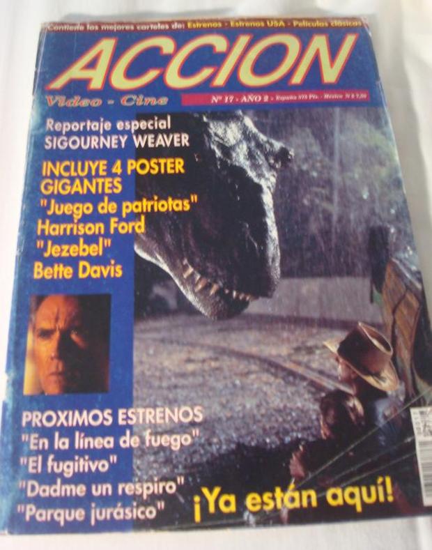 ¿ALGUIEN TIENE ESTA REVISTA? ¿ME PODRIAIS ESCANEAR LAS 6 PAGINAS DEL REPORTAJE DE JURASSIC PARK Y PASARMELAS?. ¡¡¡MUCHAS GRACIAS!!!