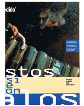 EL MUNDO PERDIDO JURASSIC PARK REPORTAJE REVISTA TOP DISNEY SEPTIEMBRE 1997 3/9