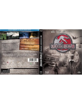 Jurassic Park 3: Caratula Bluray