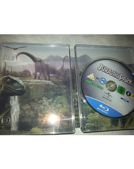 Fotografías de la ed. esp. Jurassic Park en Steelbook Blu-ray 5/8