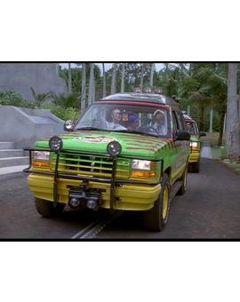 Jurassic World: El Ford Explorer de Jurassic Park en el rodaje de Jurassic World