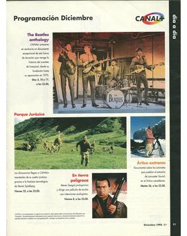 Jurassic Park. Revista Canal + Año 1995 4/5