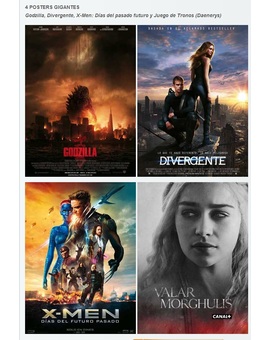 Posters Accion Cine mes de Mayo